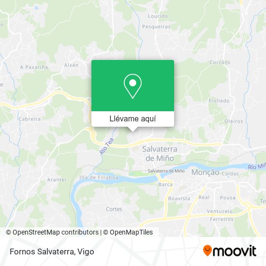 Mapa Fornos Salvaterra