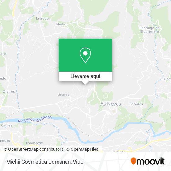 Mapa Michii Cosmética Coreanan