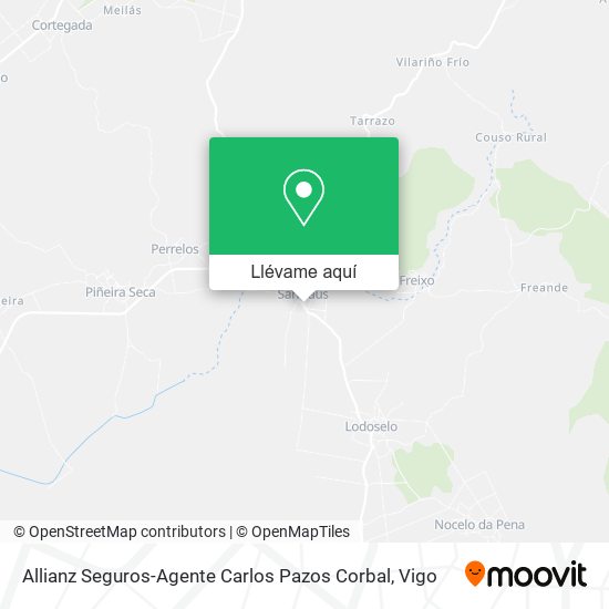 Mapa Allianz Seguros-Agente Carlos Pazos Corbal