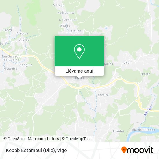 Mapa Kebab Estambul (Dke)