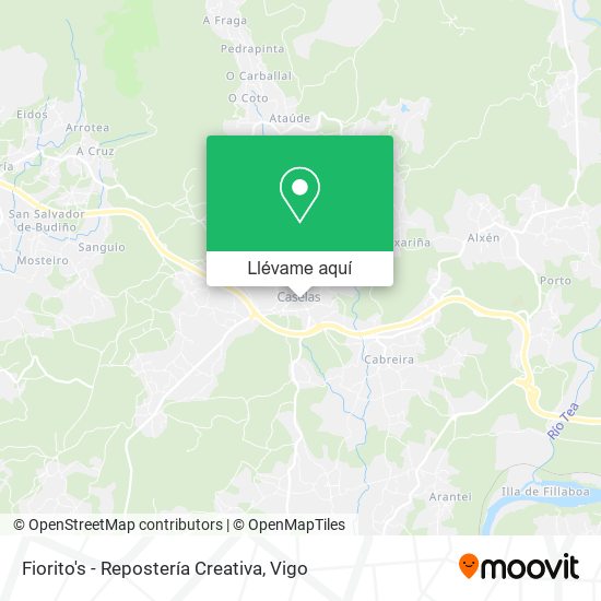 Mapa Fiorito's - Repostería Creativa