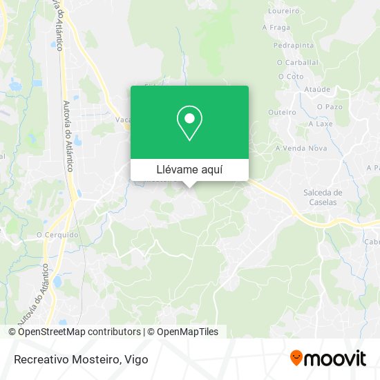 Mapa Recreativo Mosteiro