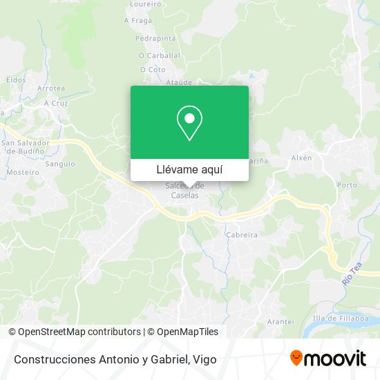 Mapa Construcciones Antonio y Gabriel