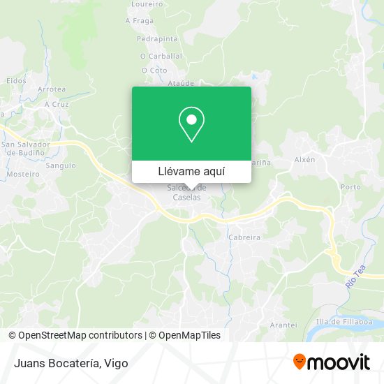 Mapa Juans Bocatería