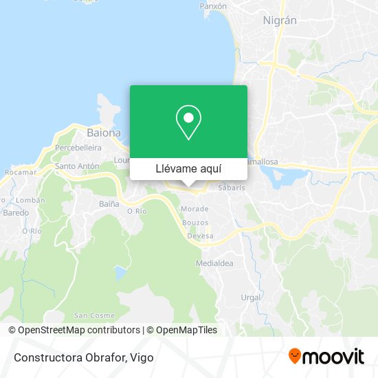 Mapa Constructora Obrafor