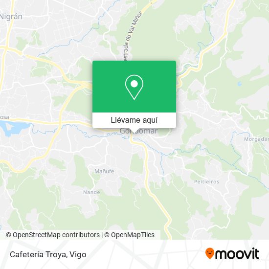 Mapa Cafetería Troya