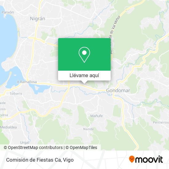 Mapa Comisión de Fiestas Ca
