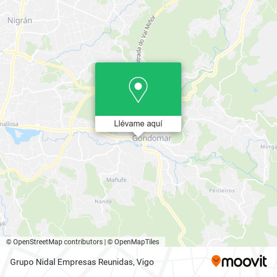Mapa Grupo Nidal Empresas Reunidas