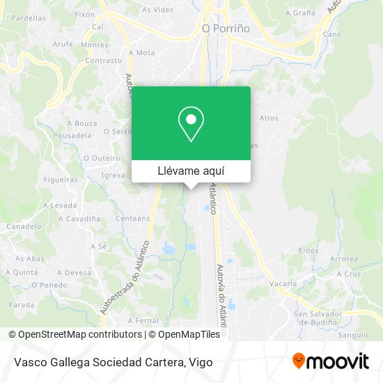 Mapa Vasco Gallega Sociedad Cartera