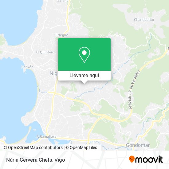 Mapa Núria Cervera Chefs