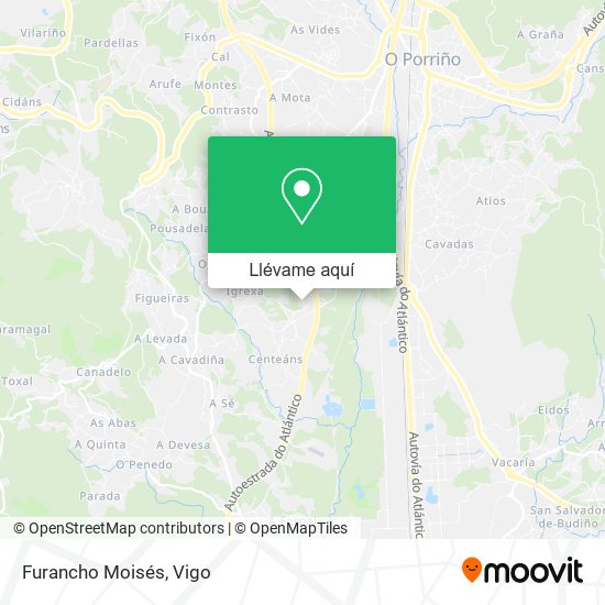 Mapa Furancho Moisés