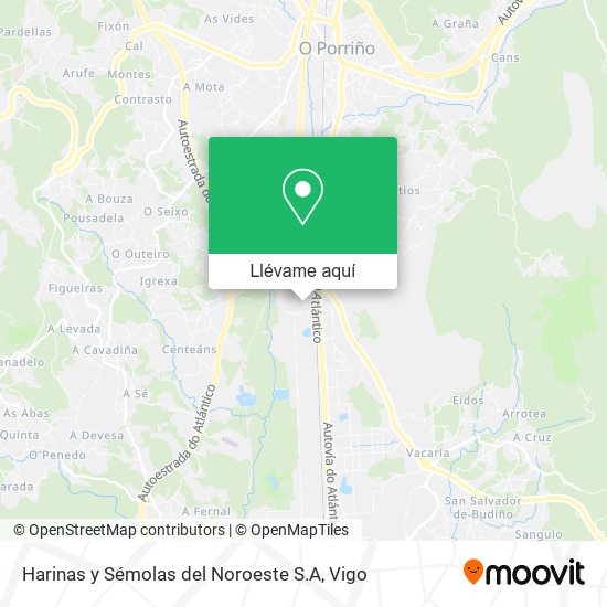 Mapa Harinas y Sémolas del Noroeste S.A