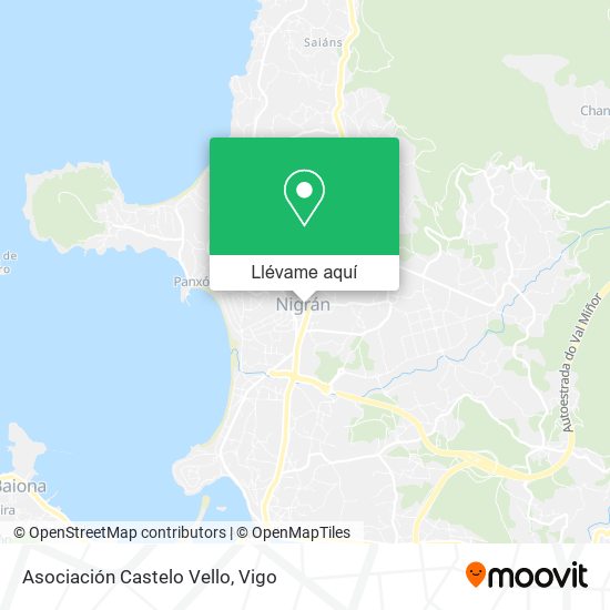 Mapa Asociación Castelo Vello