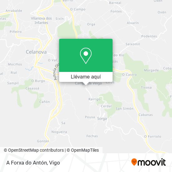 Mapa A Forxa do Antón