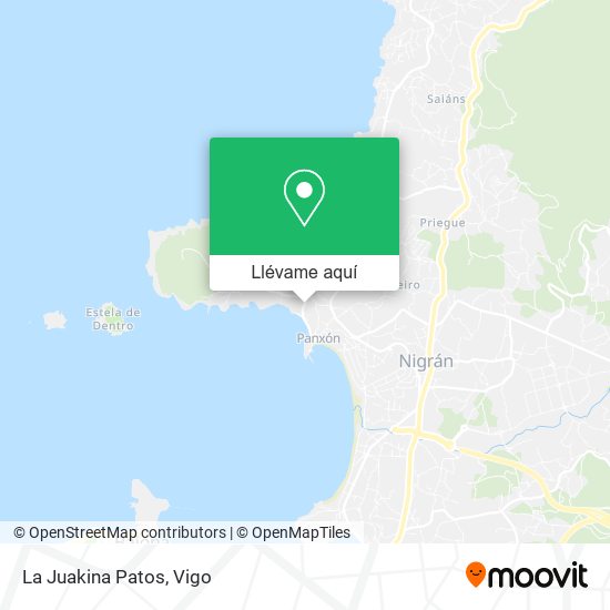 Mapa La Juakina Patos