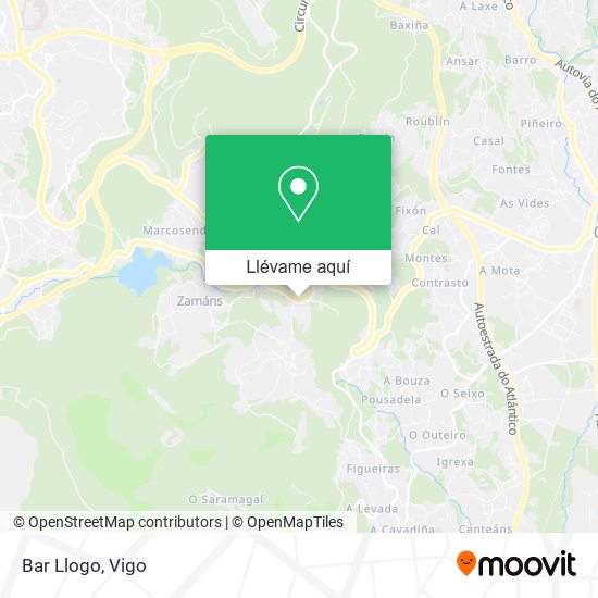 Mapa Bar Llogo