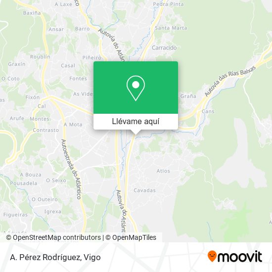 Mapa A. Pérez Rodríguez
