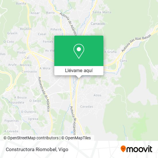 Mapa Constructora Riomobel