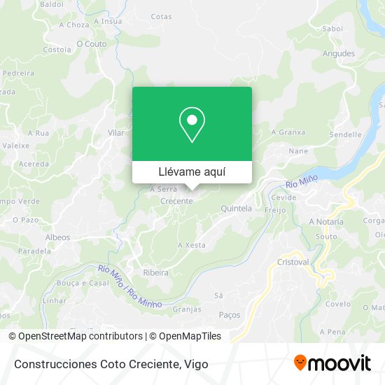 Mapa Construcciones Coto Creciente