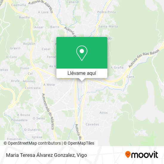 Mapa Maria Teresa Álvarez Gonzalez