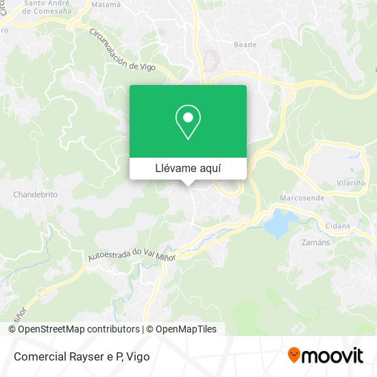 Mapa Comercial Rayser e P