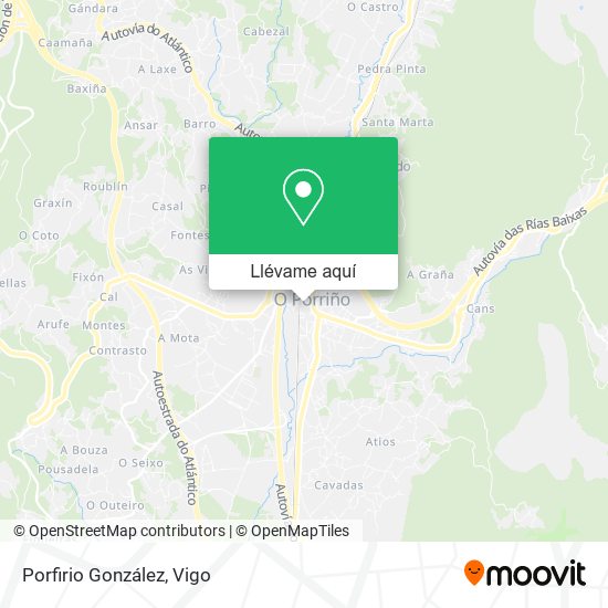 Mapa Porfirio González