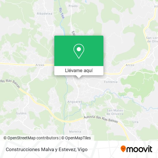 Mapa Construcciones Malva y Estevez