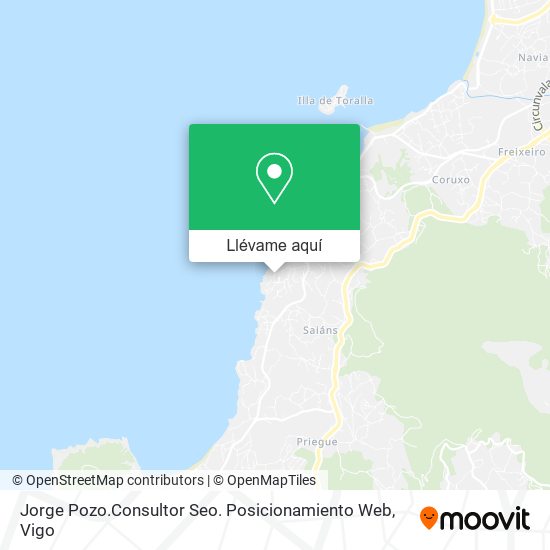 Mapa Jorge Pozo.Consultor Seo. Posicionamiento Web