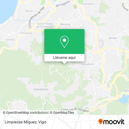 Mapa Limpiezas Míguez