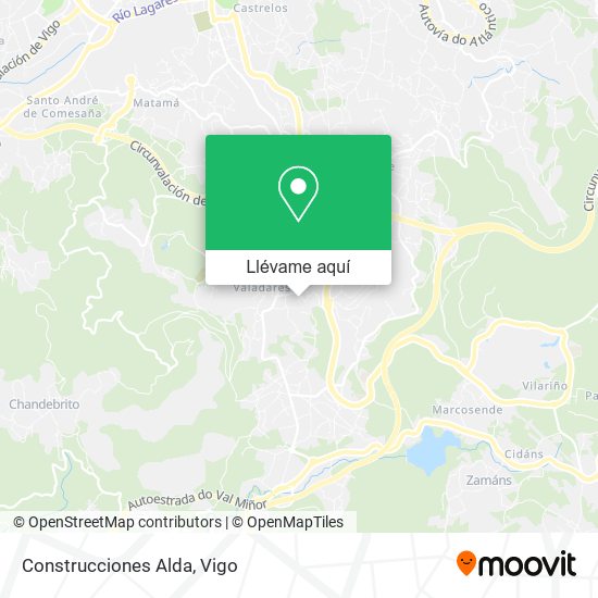 Mapa Construcciones Alda