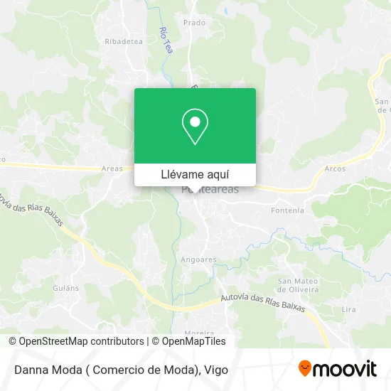 Mapa Danna Moda ( Comercio de Moda)