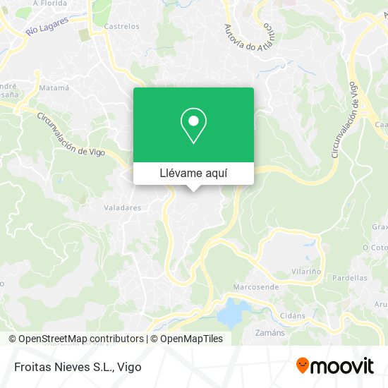 Mapa Froitas Nieves S.L.