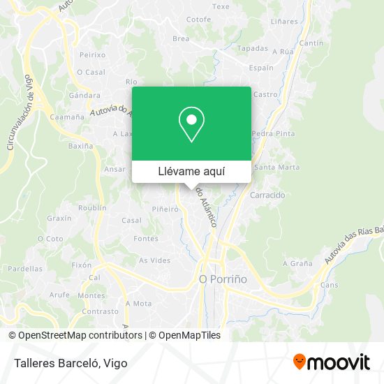 Mapa Talleres Barceló