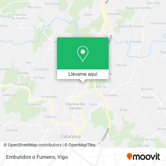 Mapa Embutidos o Fumeiro