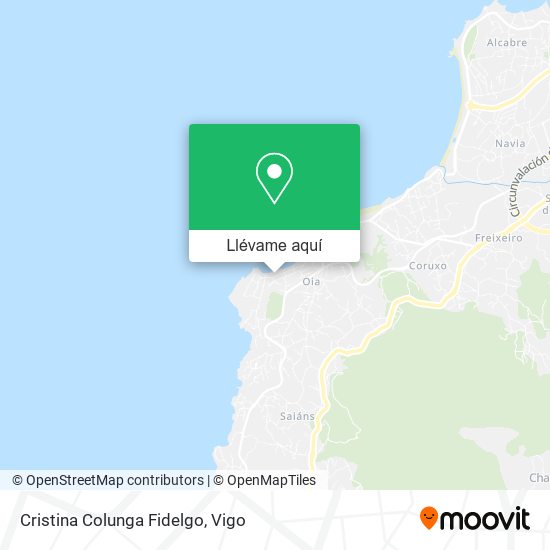 Mapa Cristina Colunga Fidelgo