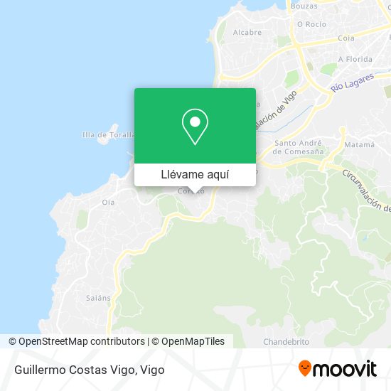 Mapa Guillermo Costas Vigo