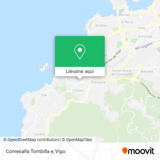 Mapa Comesaña Tombilla e