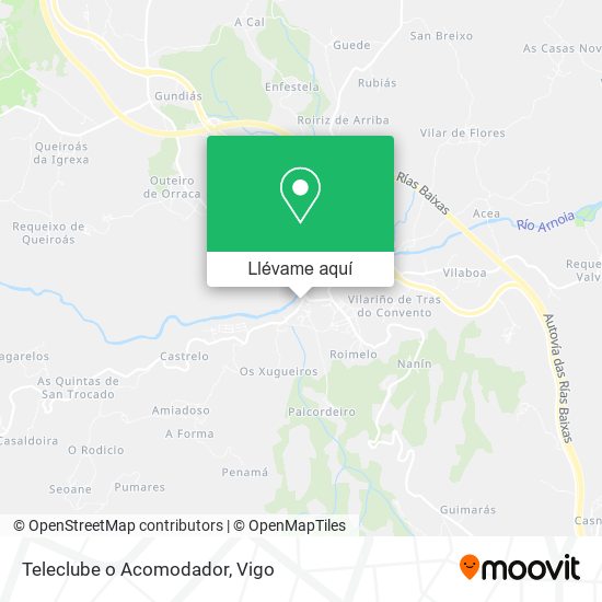Mapa Teleclube o Acomodador