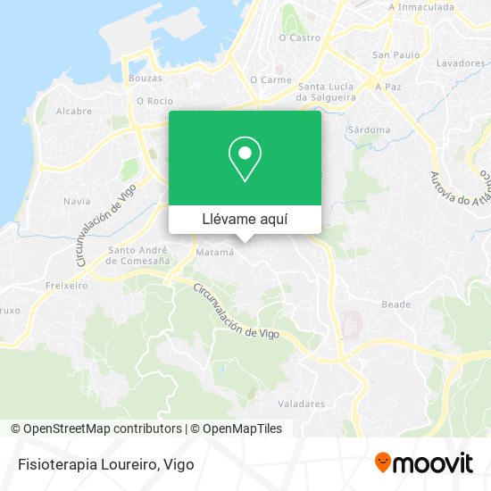 Mapa Fisioterapia Loureiro