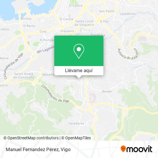 Mapa Manuel Fernandez Pérez
