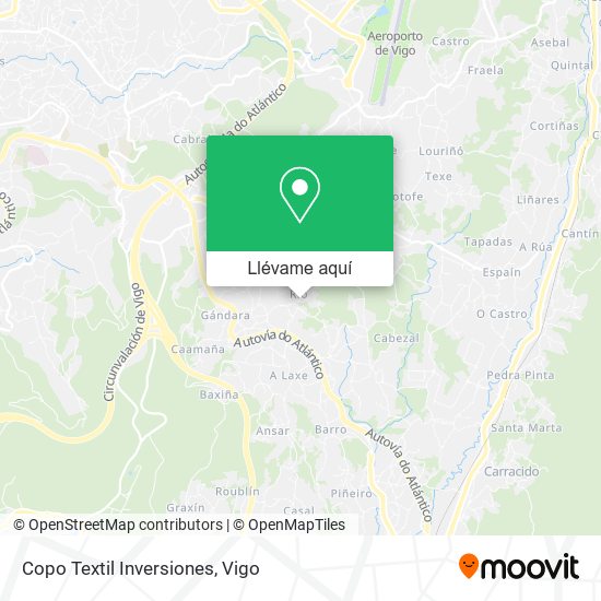 Mapa Copo Textil Inversiones