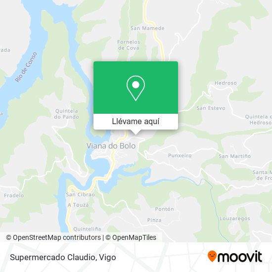 Mapa Supermercado Claudio
