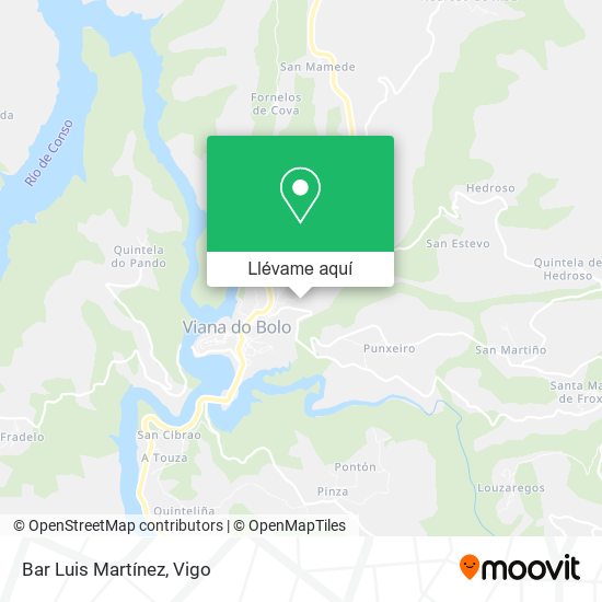 Mapa Bar Luis Martínez