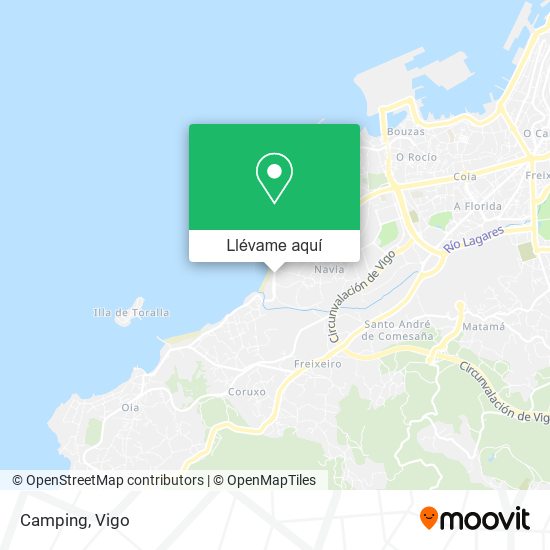 Mapa Camping