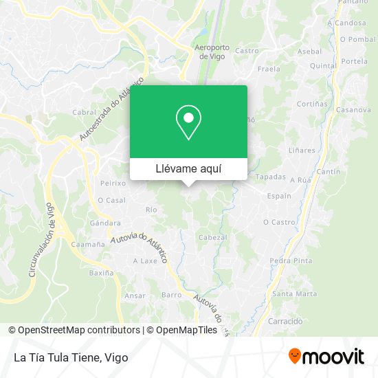 Mapa La Tía Tula Tiene