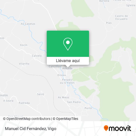 Mapa Manuel Cid Fernández