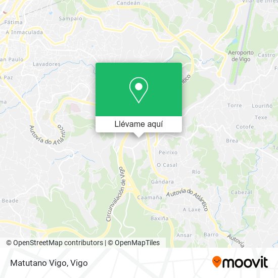 Mapa Matutano Vigo