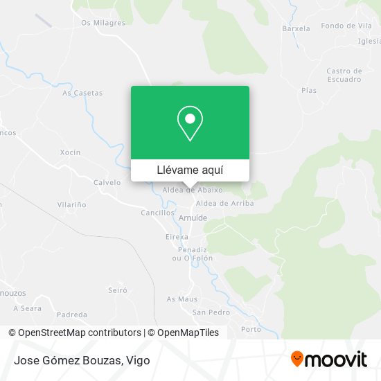Mapa Jose Gómez Bouzas