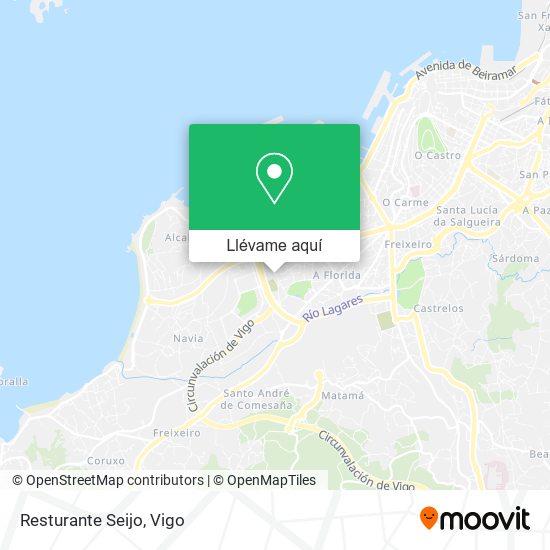 Mapa Resturante Seijo