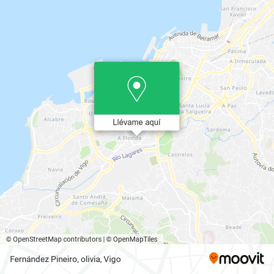 Mapa Fernández Pineiro, olivia